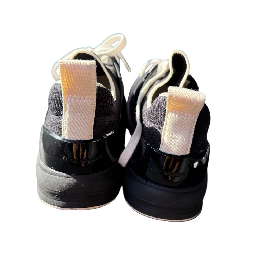 Tory Burch Black and White Women's Sneakers - Picture 4 of 5